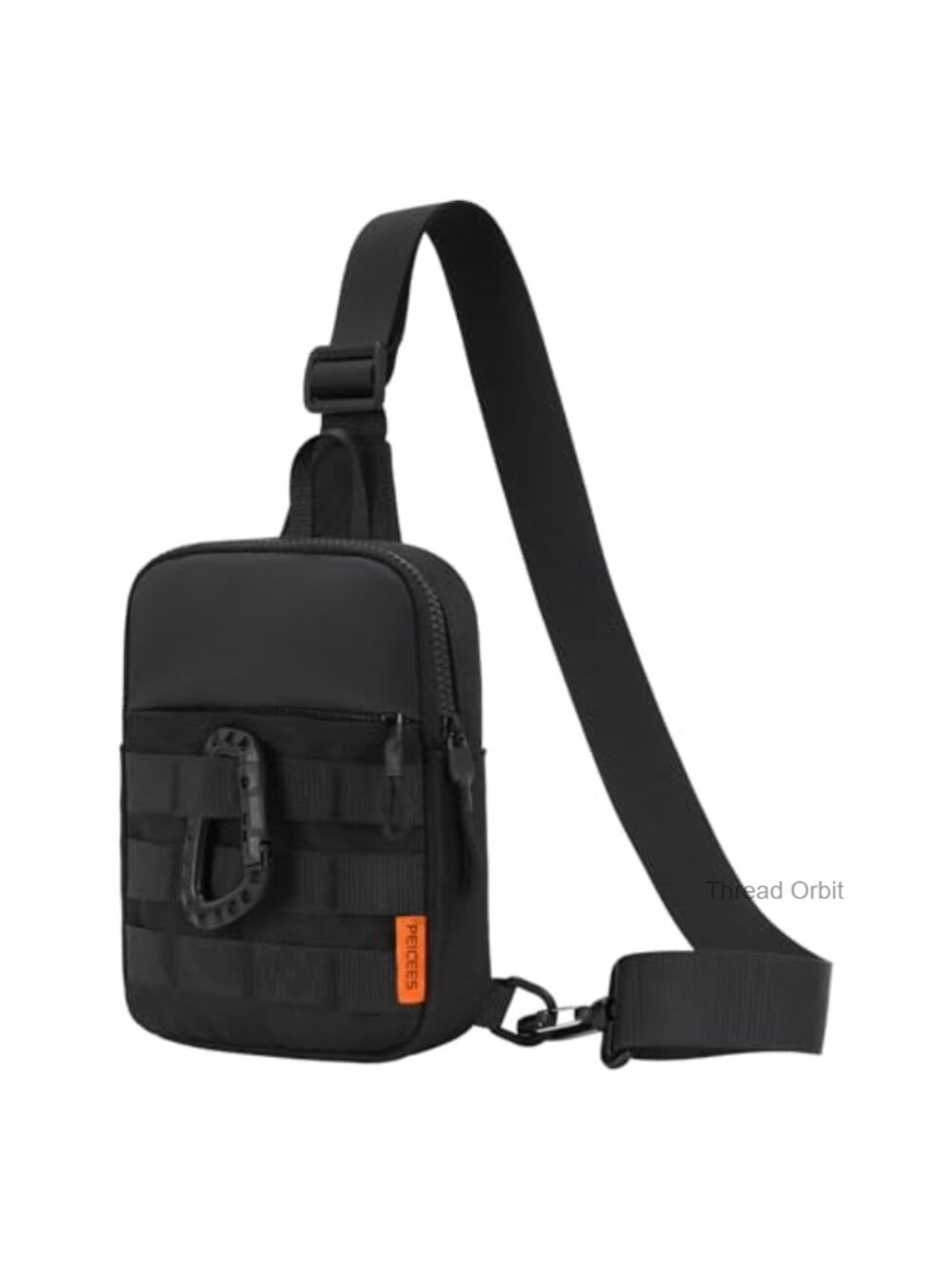 Water Resistant Nylon Small Sling Bag Mini Crossbody Tactical Pack
